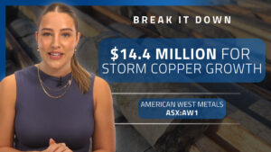 Break it Down: AW1 locks in another $5.9M to accelerate copper project